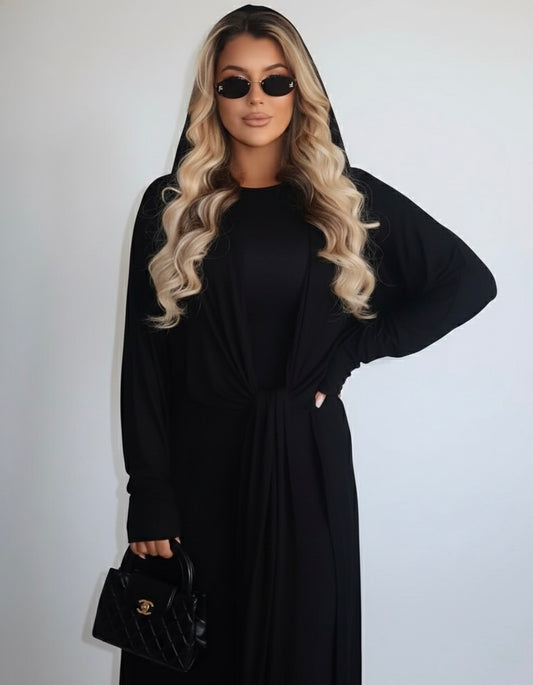 Saira Black Two Piece Set